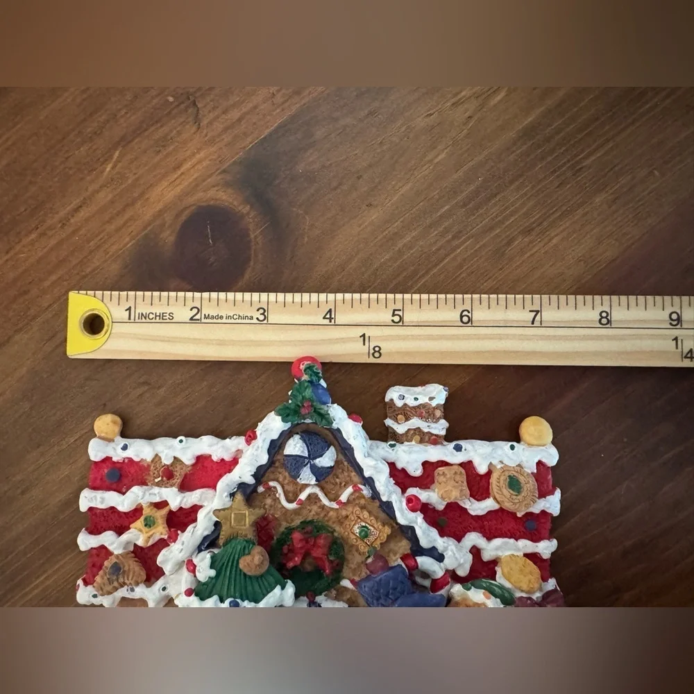 Vintage 3PC Gingerbread house set